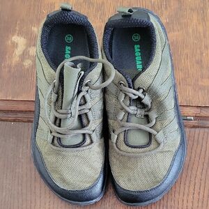 Barefoot Olive Green Hiking Shoes